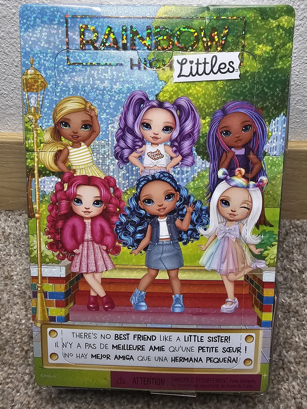 Rainbow Littles Sapphire Bradshaw Blue Hair Fashion Doll